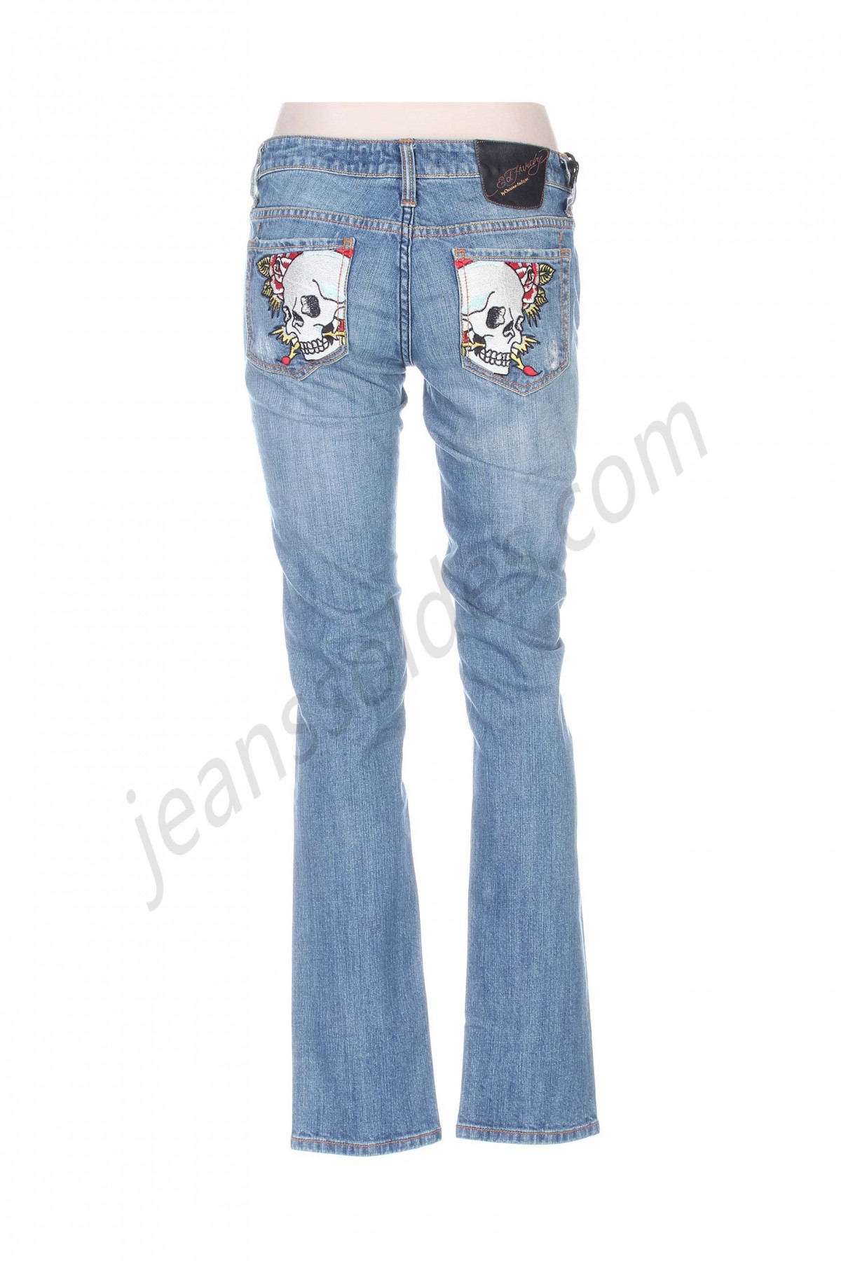 ed hardy-Jeans coupe slim prix d’amis - -1