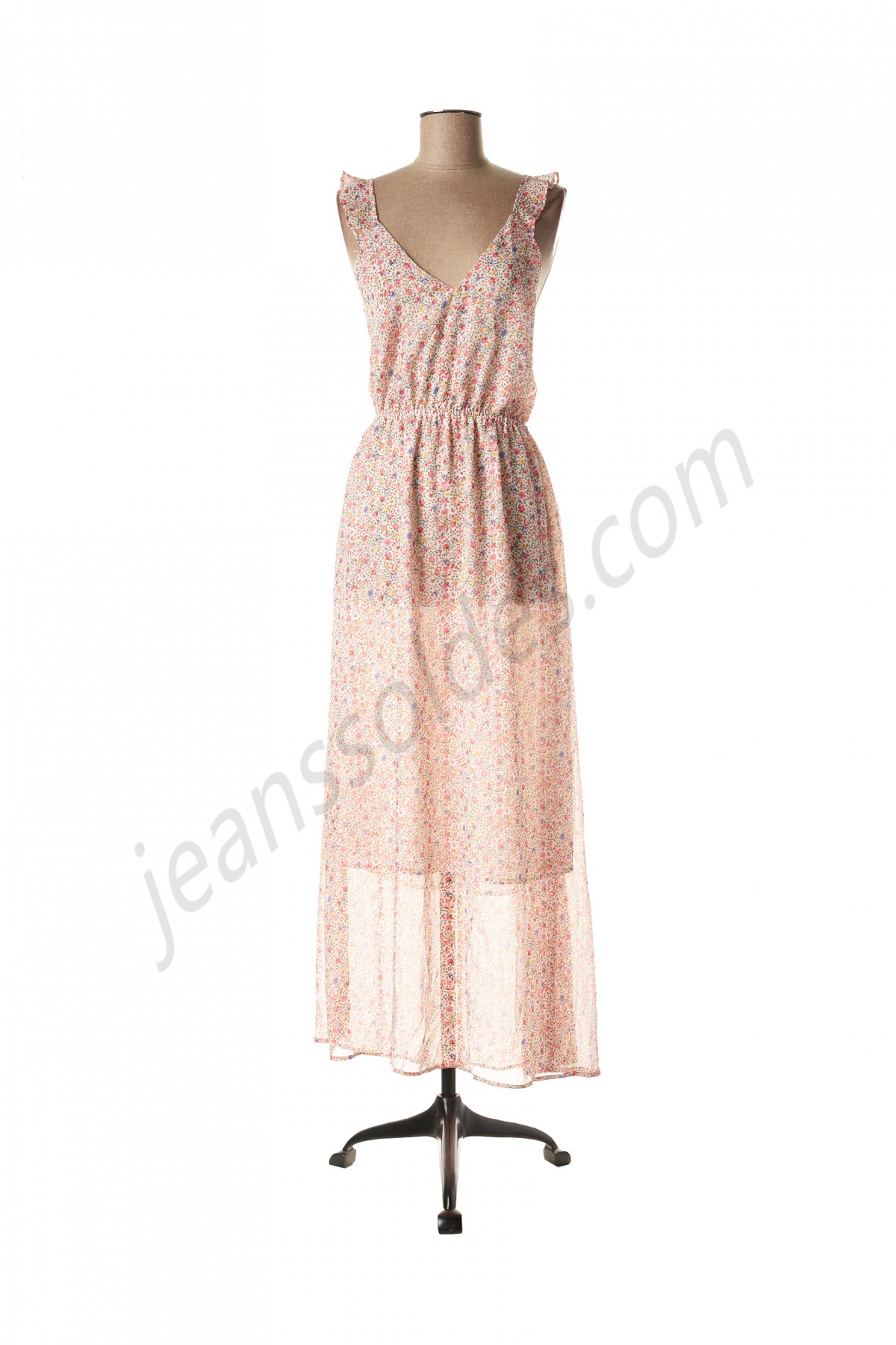 peace and love-Robe longue déstockage - -0