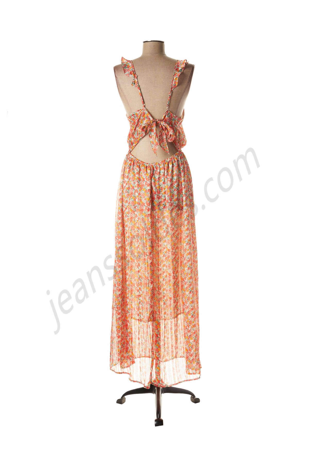 peace and love-Robe longue déstockage - -1
